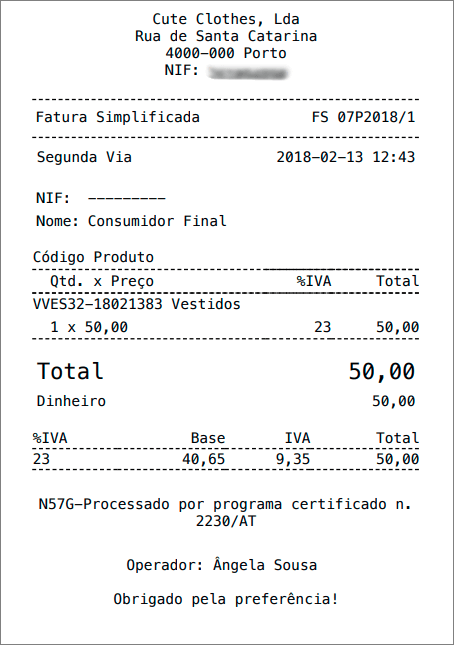 Como Emitir Faturas Simplificadas Vendus